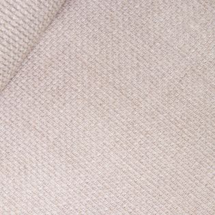 Schurwolle - Stricklook - beige