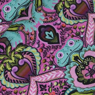 Patchwork - Baumwolle - Tula Pink - Prince Chaming - Frog Prince