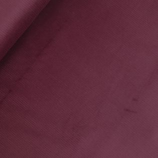 Cord - Baumwolle - Stretch - uni - weinrot