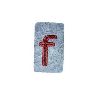 Applikation - Fun Letters - Patch - Buchstabe f