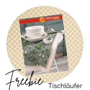 Freebie - Anleitung Tischläufer - Natural Beauty