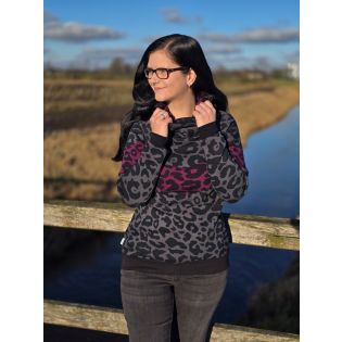 Swafing Sweatshirt- Heavy Leo - pink/grün