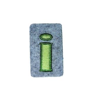 Applikation - Fun Letters - Patch - Buchstabe i