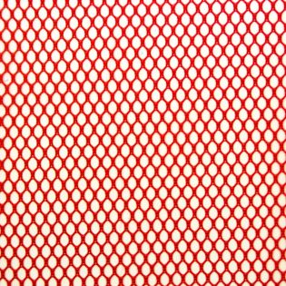 Mesh-Gewebe - Netzfutter - rot