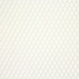Mesh-Gewebe - Netzfutter - weiss