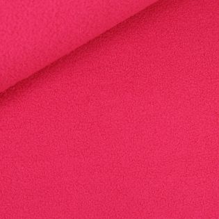 Boucle - Doubleface - uni - neonpink