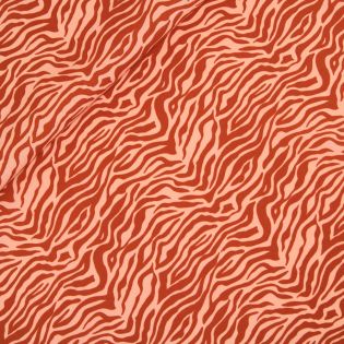Baumwolle - beschichtet - Animal - orange