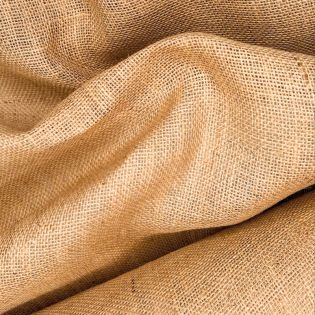 Dekostoff - Jute - uni