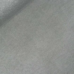 Strick - Viskose - Glitzer - grau 