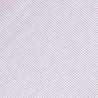 Leinen - Baumwolle -   Streifen - hellblau - weiss