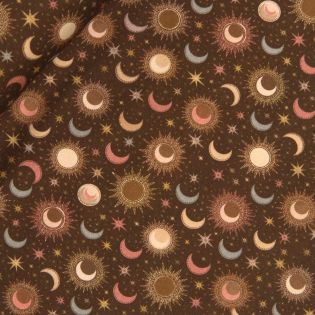 French Terry - Sonne Mond und Sterne