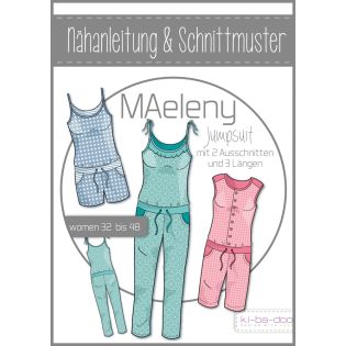Schnittmuster - ki - ba - doo - MAeleny - Jumpsuit - Woman