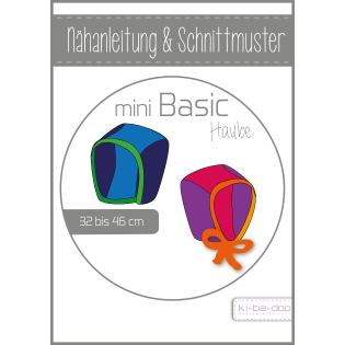 Schnittmuster - ki - ba - doo - mini Basic Haube - Baby