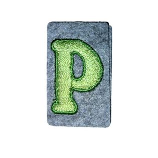 Applikation - Fun Letters - Patch - Buchstabe p