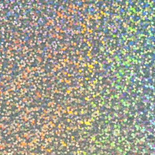 Plotterfolie - Flexfolie - Glitzer - silber multicolor