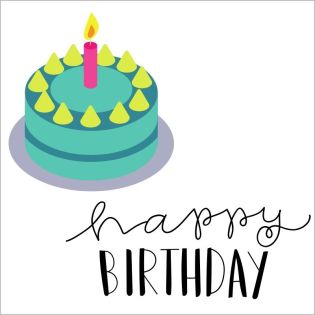 Gutschein - Happy birthday