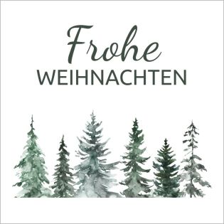 Gutschein - Frohe Weihnachten