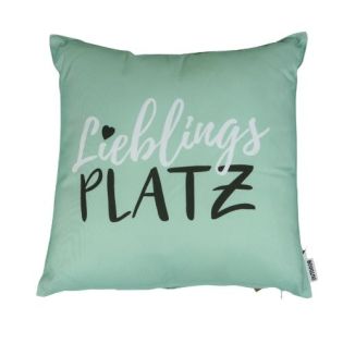 Outdoor-Kissen - Lieblingsplatz - mint