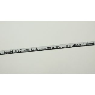 Webband - Skyline Dortmund - schwarz/weiß