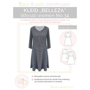 Schnittmuster - Lillesol & Pelle - Lillesol Woman No. 34 - Kleid „Belleza"