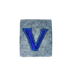 Applikation - Fun Letters - Patch - Buchstabe v