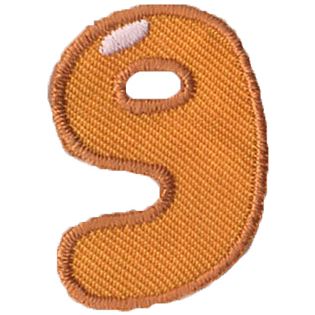 Applikation - Fun Letters - Zahl 9