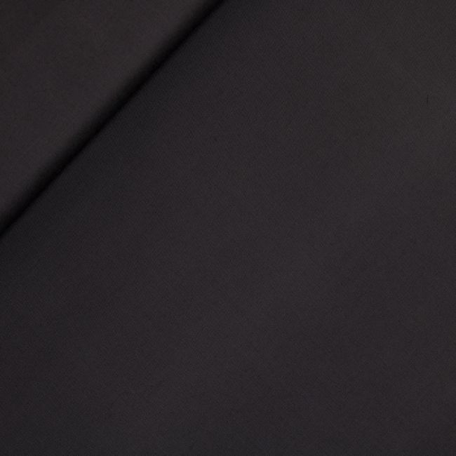 Viskose-Leinen uni schwarz ca 135cm 