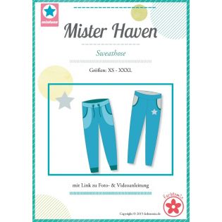 Schnittmuster - Farbenmix - Mister Haven - Sweathose 