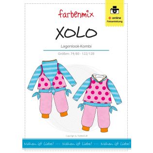Schnittmuster - Farbenmix - Xolo - Lagenlook-Kombi