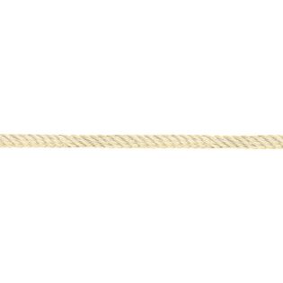 Parkakordel - 4 mm - elfenbein