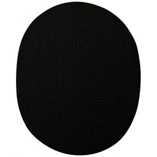 2x Aufbügelflecken - Jeans - schwarz - groß
