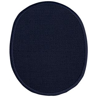 2x Aufbügelflecken - Jeans - umkettelt - navy