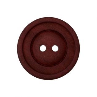 2-Loch-Knopf - 23 mm - braun