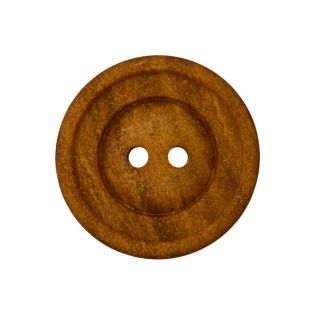 2-Loch-Knopf - 23 mm - senfgelb