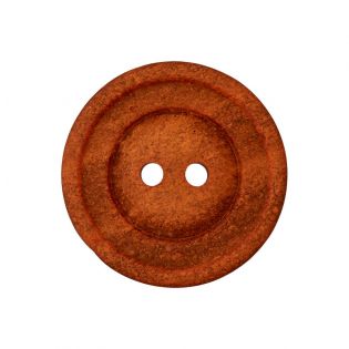 2-Loch-Knopf - 28 mm - orange