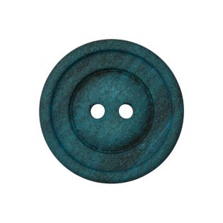 2-Loch-Knopf - 23 mm - petrol