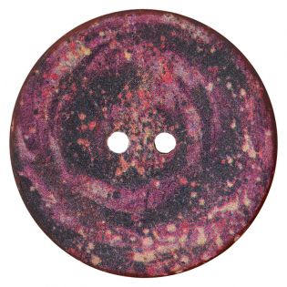 Kokosknopf - 2-Loch - 40 mm - pink