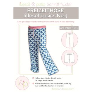 Schnittmuster - Lillesol & Pelle - Basics No. 4 - Freizeithose