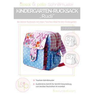 Schnittmuster - Lillesol & Pelle - Kindergartenrucksack Rudi