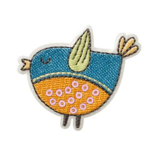 Applikation - Vogel m. Pailletten