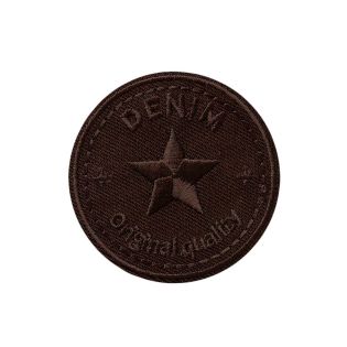 Applikation - Denim Original braun