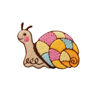 Applikation - Schnecke bunt