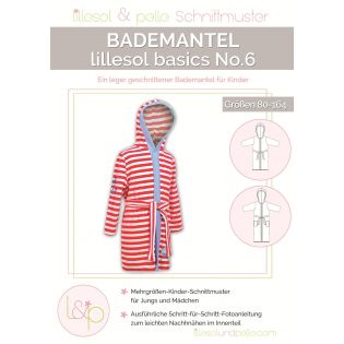 Schnittmuster - Lillesol & Pelle - Basics No. 6 - Bademantel