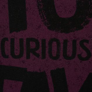 Swafing French Terry - Stay curiuos Schriftzug - Thorsten Berger