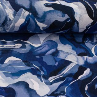 French Terry - Swafing - Judith - wilder Wellengang