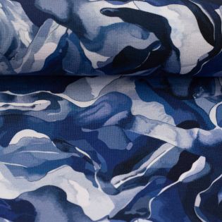 French Terry - Swafing - Judith - wilder Wellengang