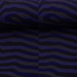 French Terry - Swafing - What the Duck by Thorsten Berger - Wellen dunkelblau