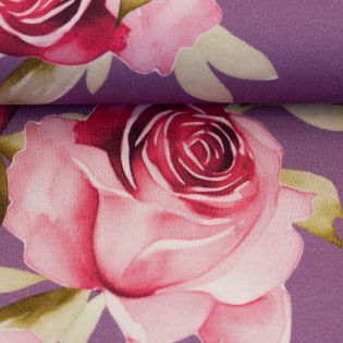 Viskosejersey - Swafing - Sizilien - Rosen