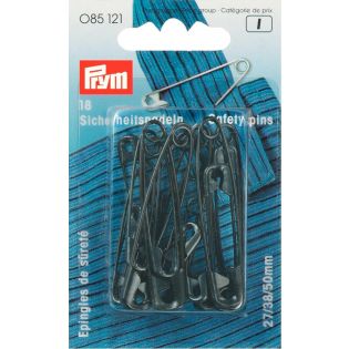 Prym - Sicherheitsnadeln - 50 mm - schwarz