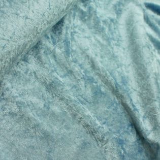 Pannesamt - uni - babyblau